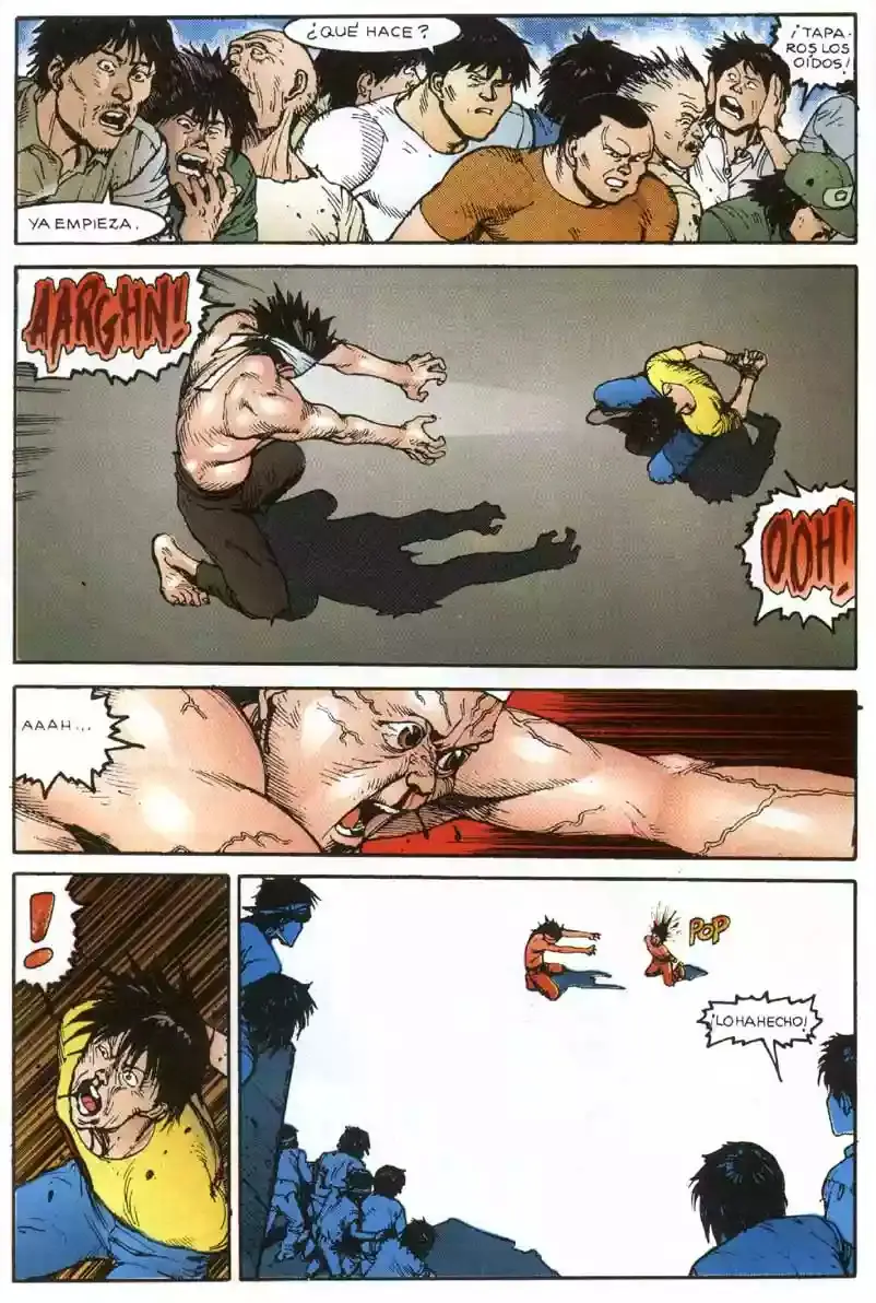 Akira capítulo 6, página 115