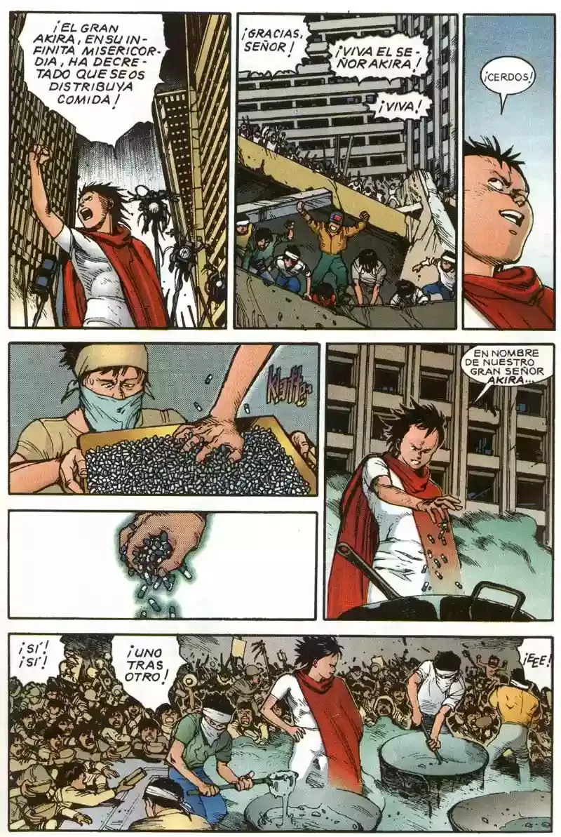 Akira capítulo 6, página 140