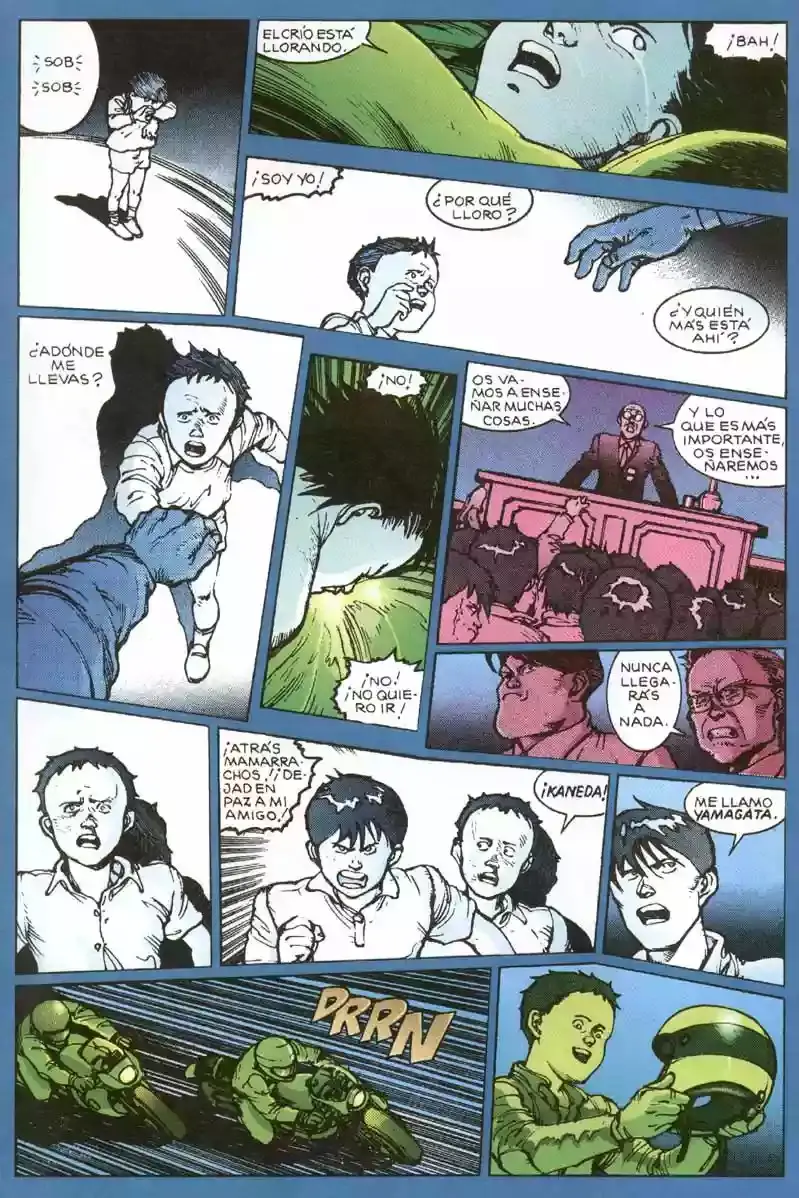 Akira capítulo 6, página 153