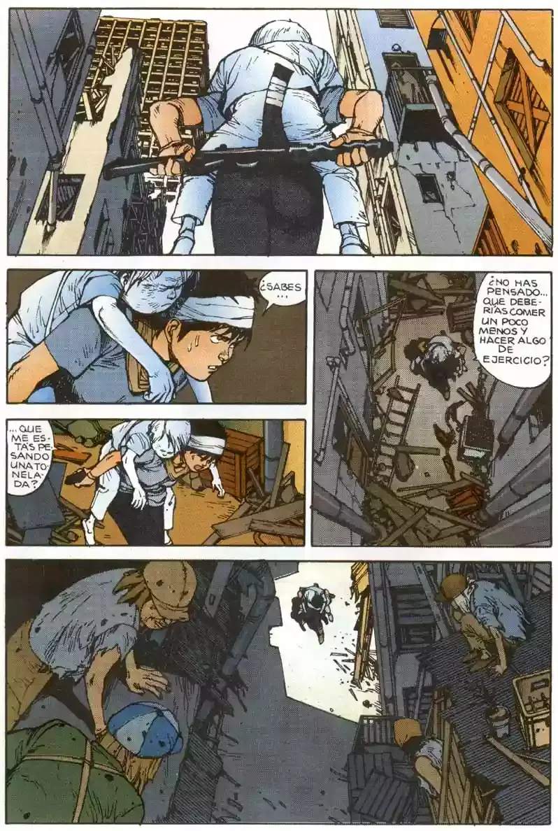 Akira capítulo 7, página 53