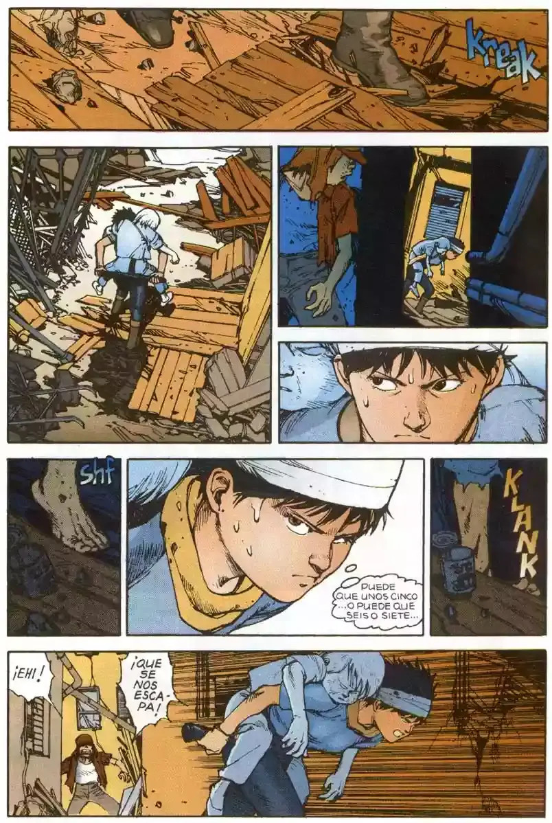 Akira capítulo 7, página 56