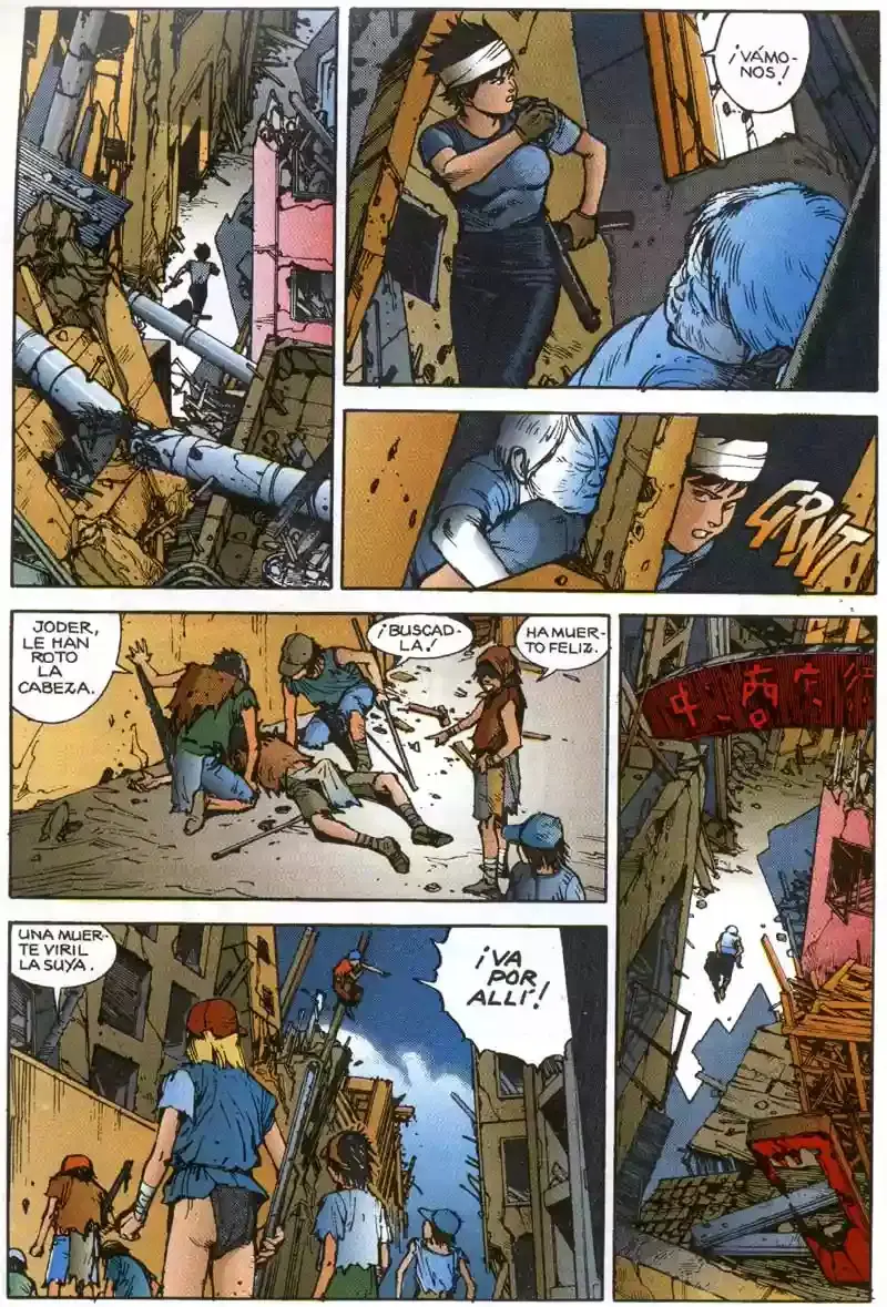 Akira capítulo 7, página 61