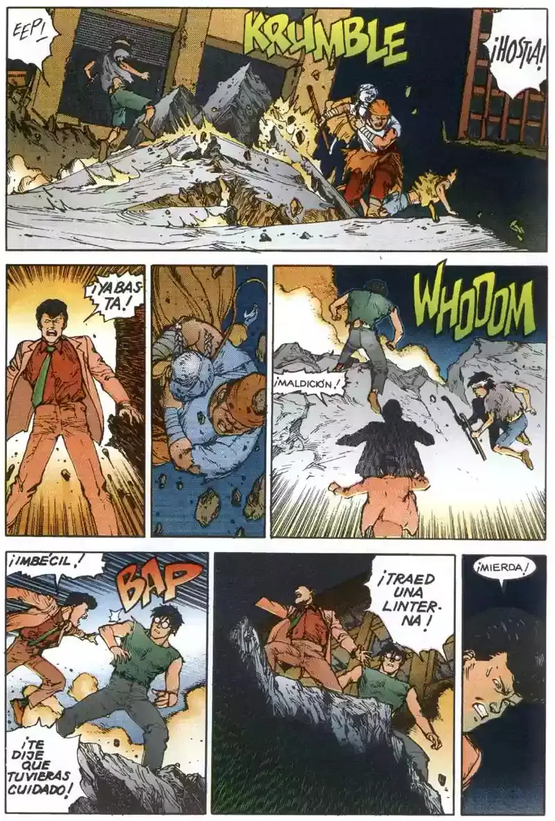 Akira capítulo 7, página 91
