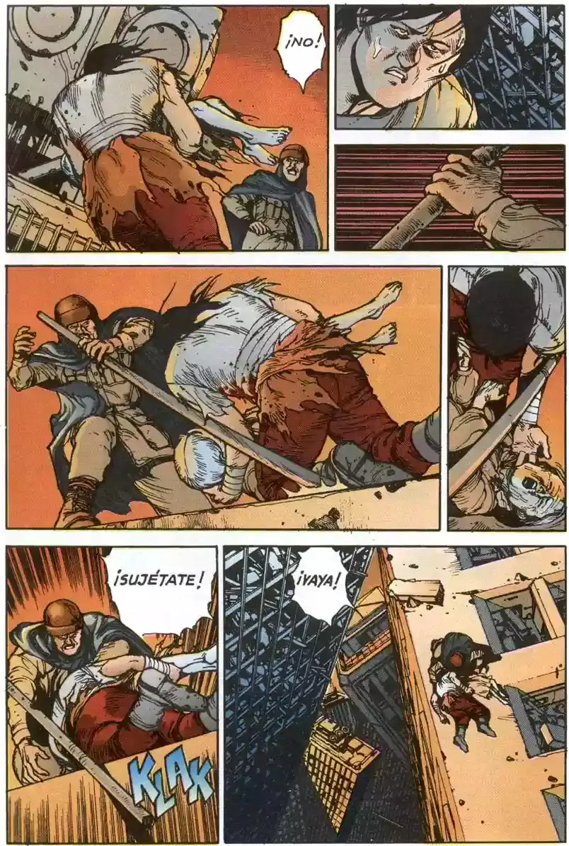 Akira capítulo 7, página 104