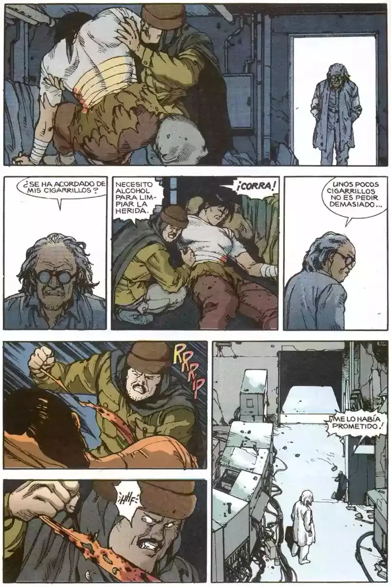 Akira capítulo 7, página 122