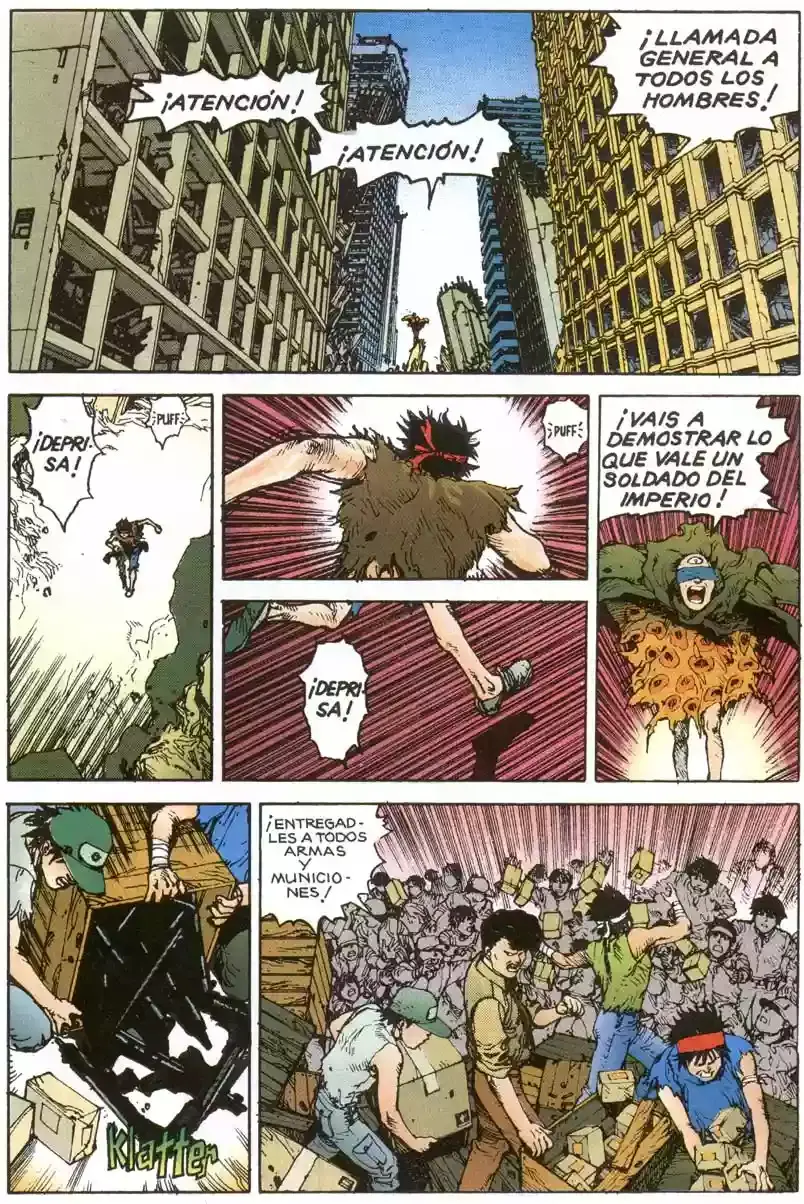 Akira capítulo 7, página 132