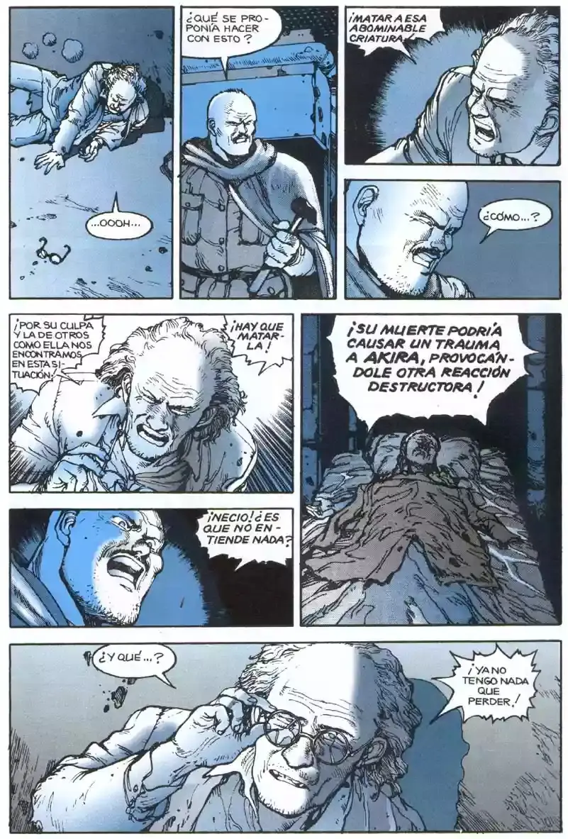 Akira capítulo 7, página 137
