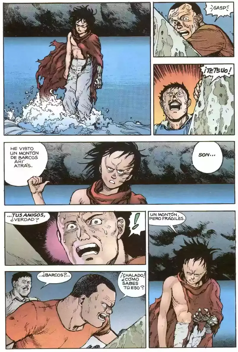 Akira capítulo 7, página 154