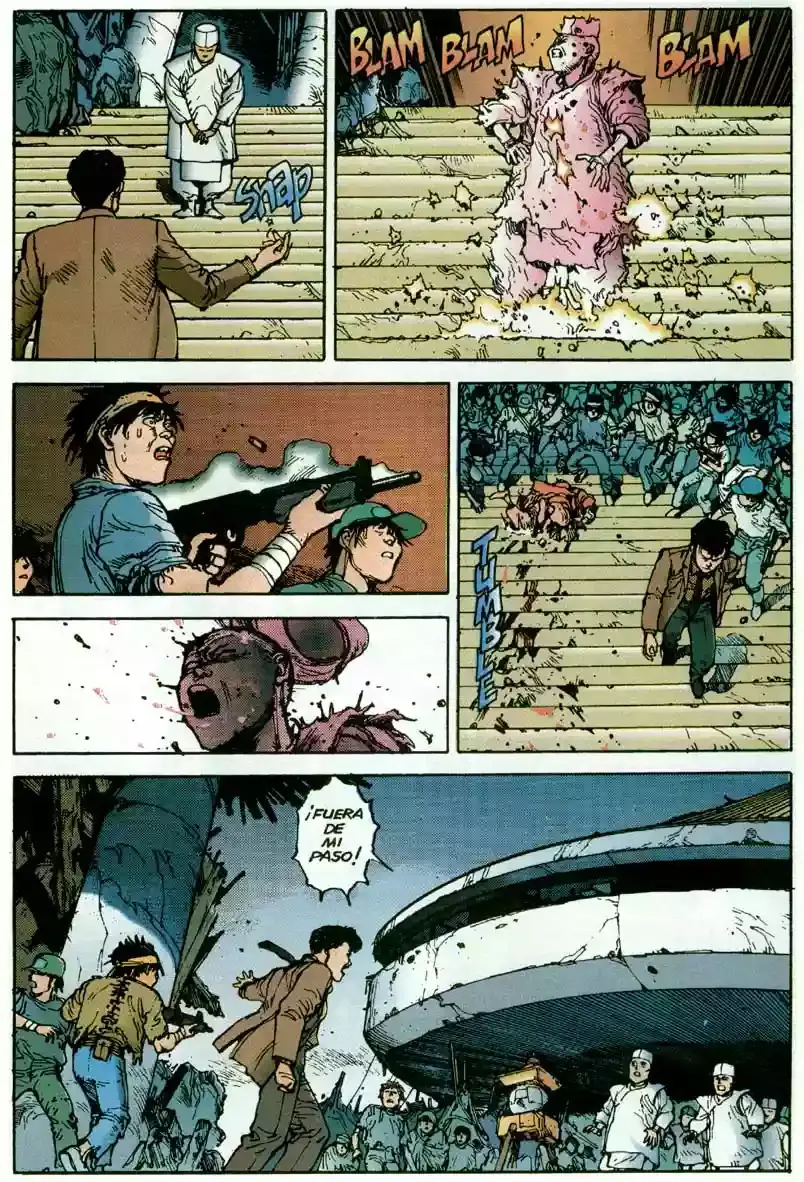 Akira capítulo 7, página 159
