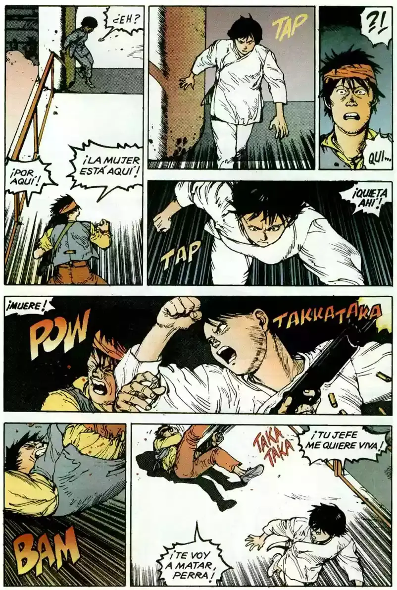 Akira capítulo 7, página 165