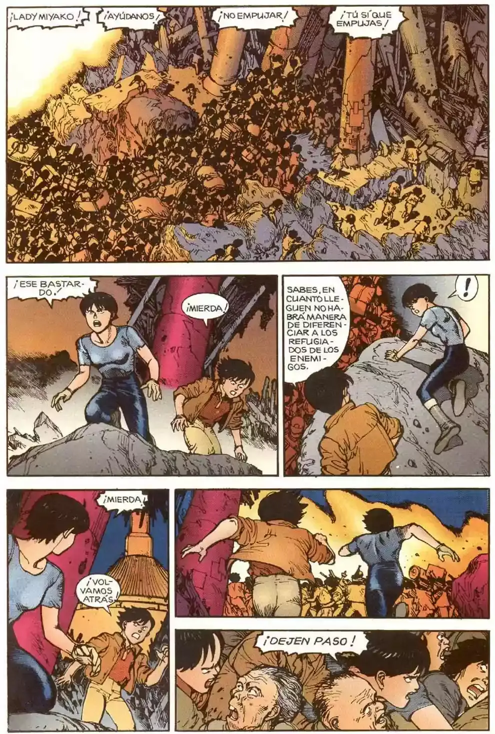 Akira capítulo 8, página 54