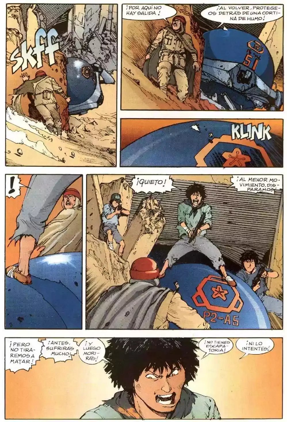 Akira capítulo 8, página 61