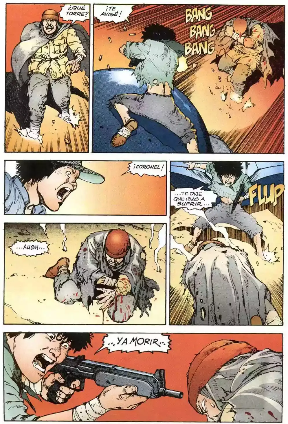 Akira capítulo 8, página 70