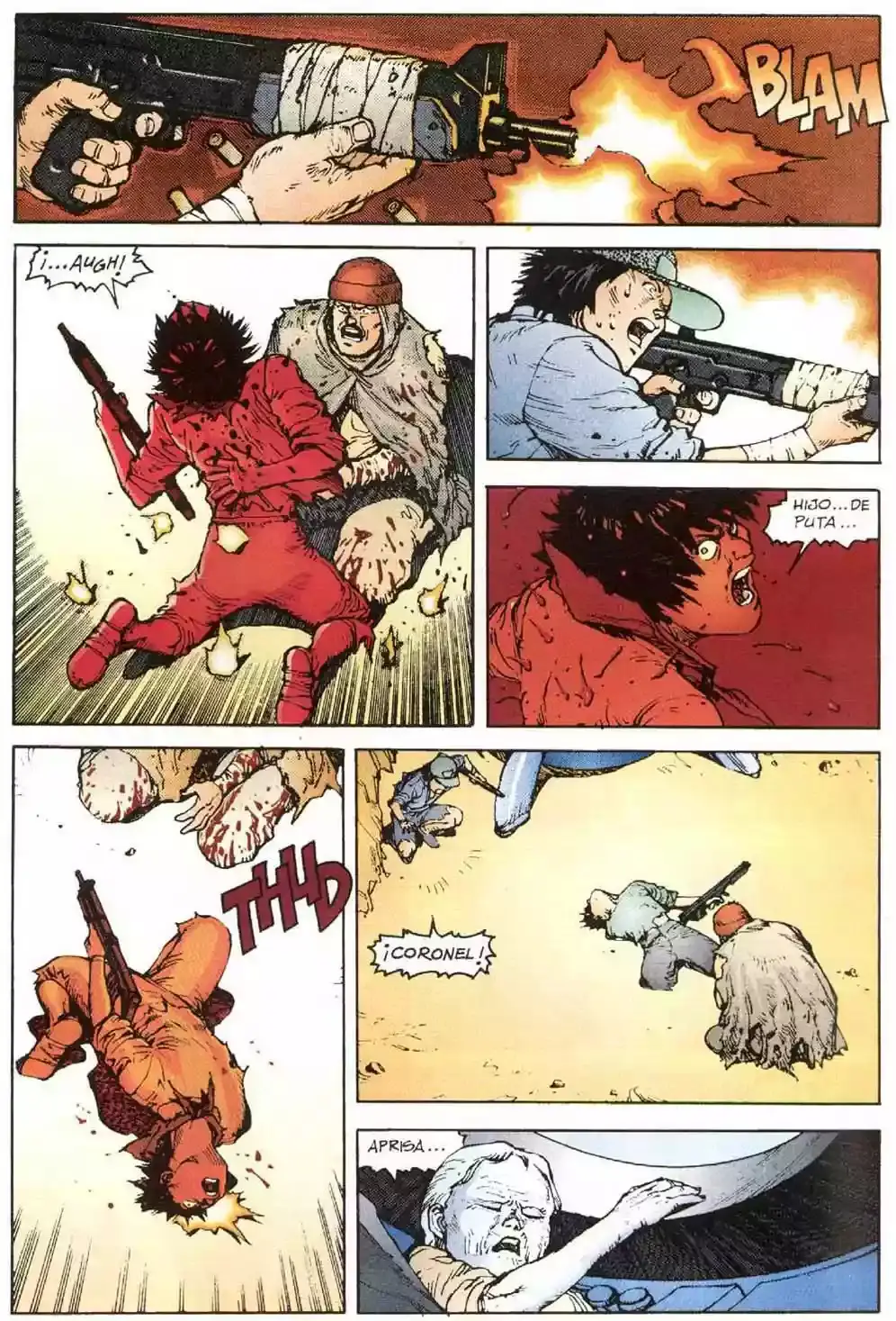 Akira capítulo 8, página 71