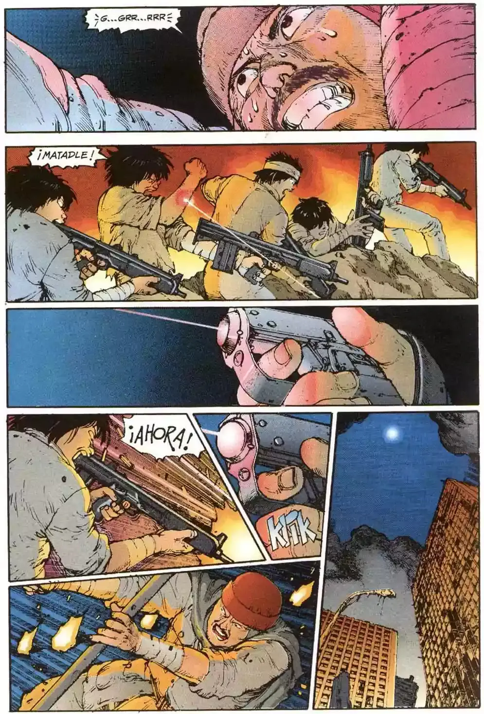 Akira capítulo 8, página 81