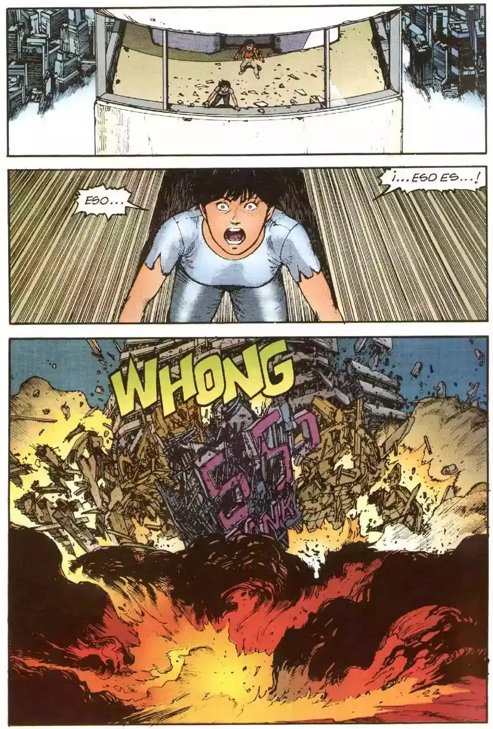 Akira capítulo 8, página 93