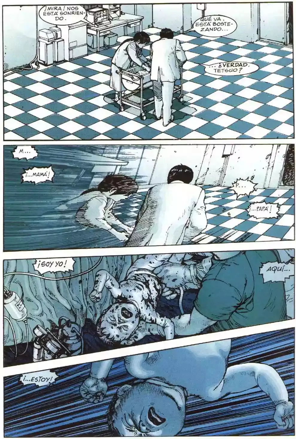 Akira capítulo 8, página 99