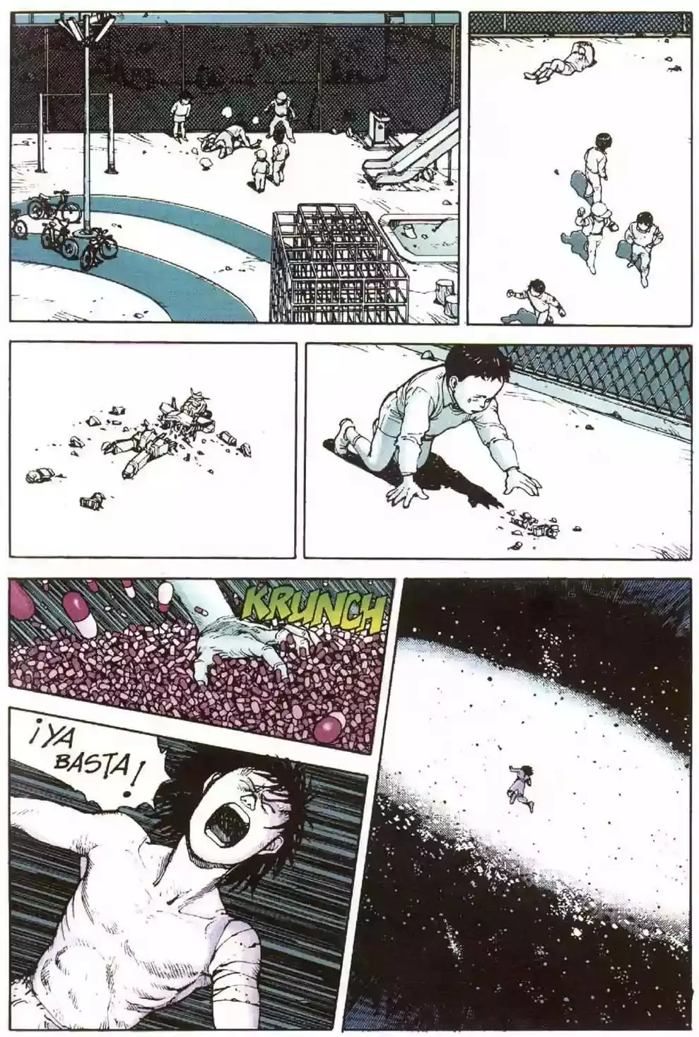 Akira capítulo 8, página 100