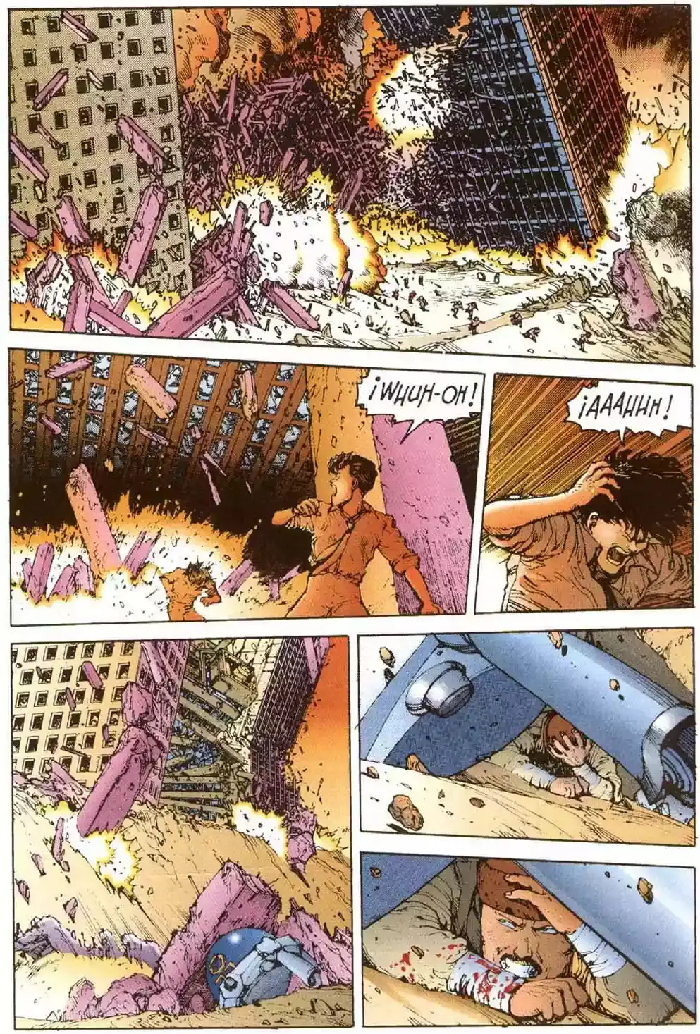 Akira capítulo 8, página 103