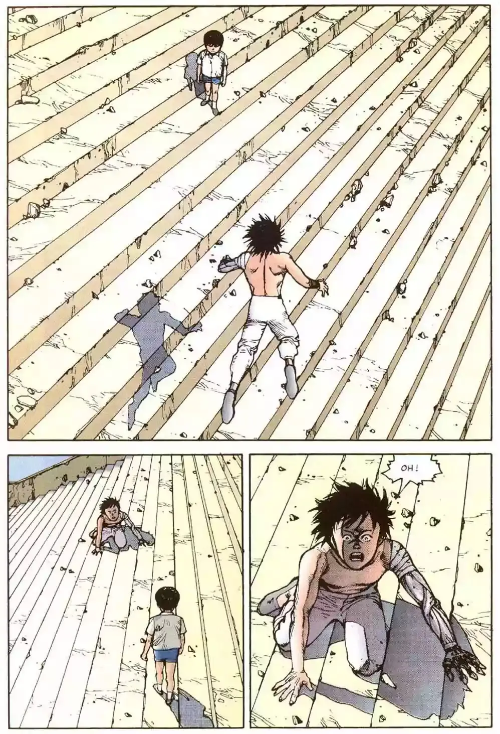 Akira capítulo 8, página 107