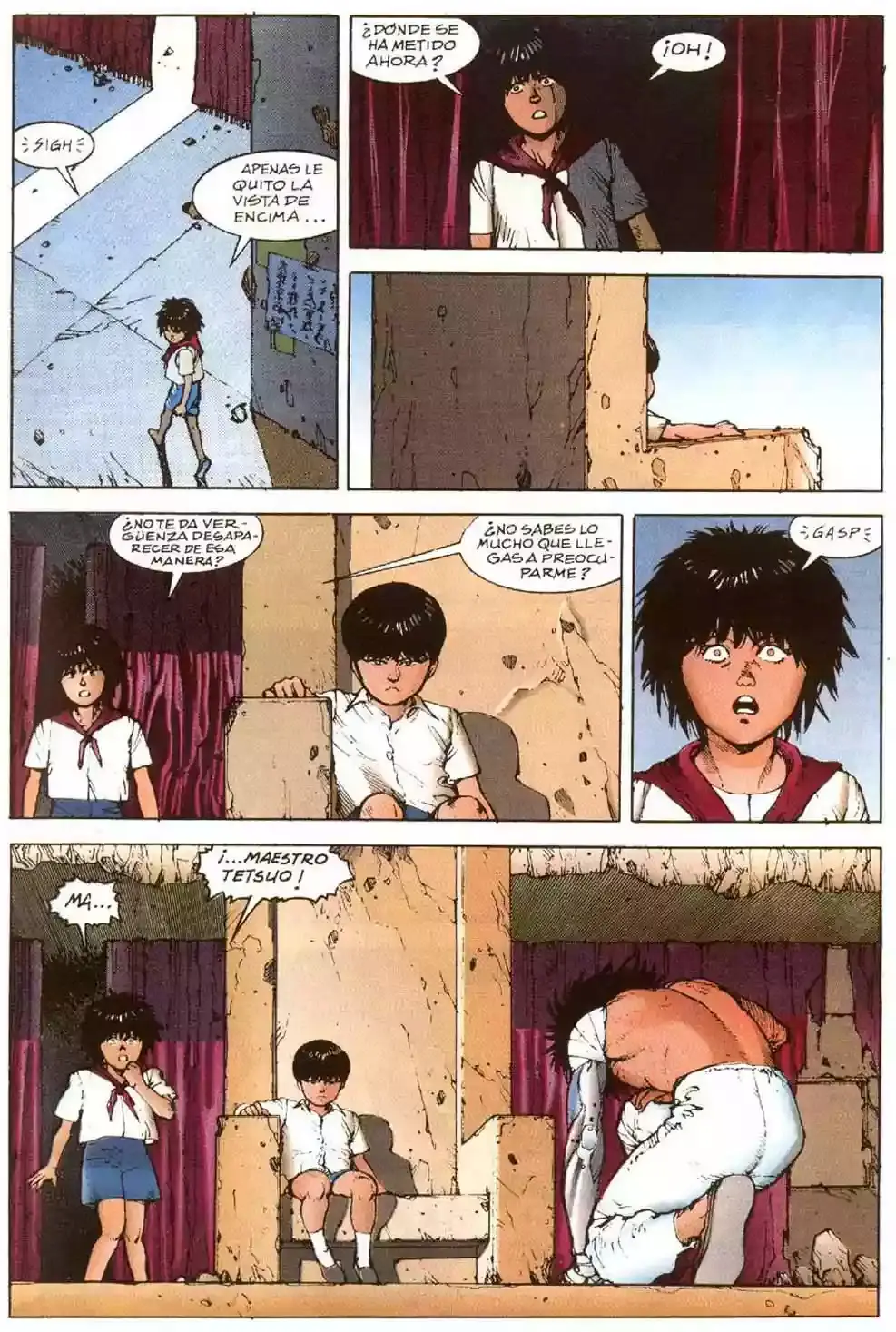 Akira capítulo 8, página 109