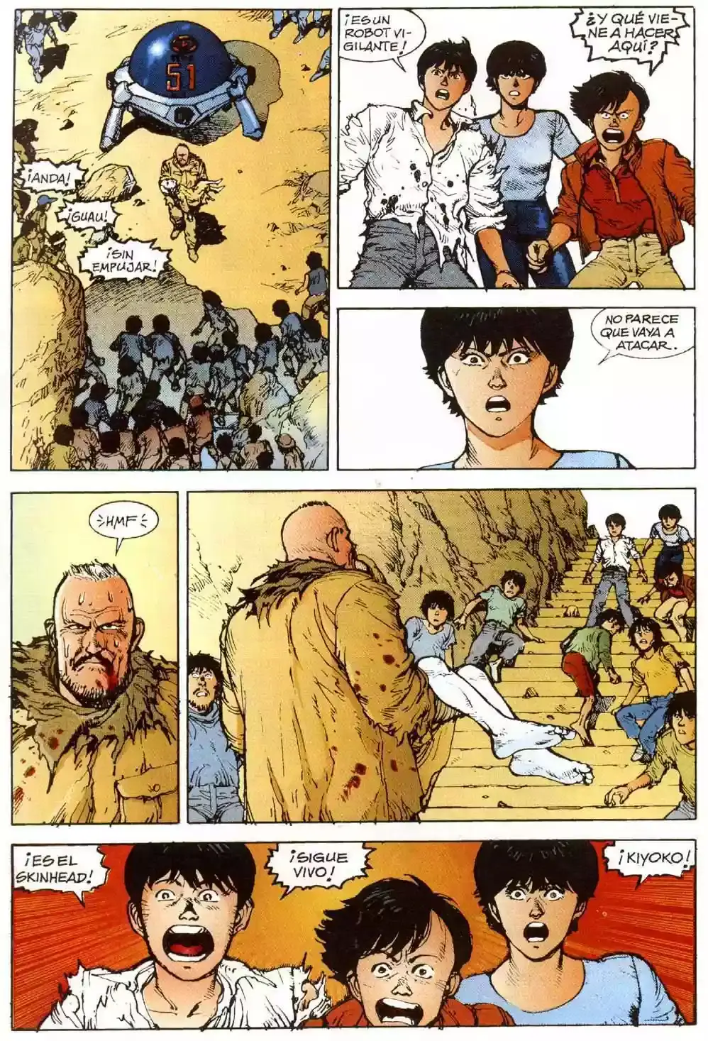 Akira capítulo 8, página 130