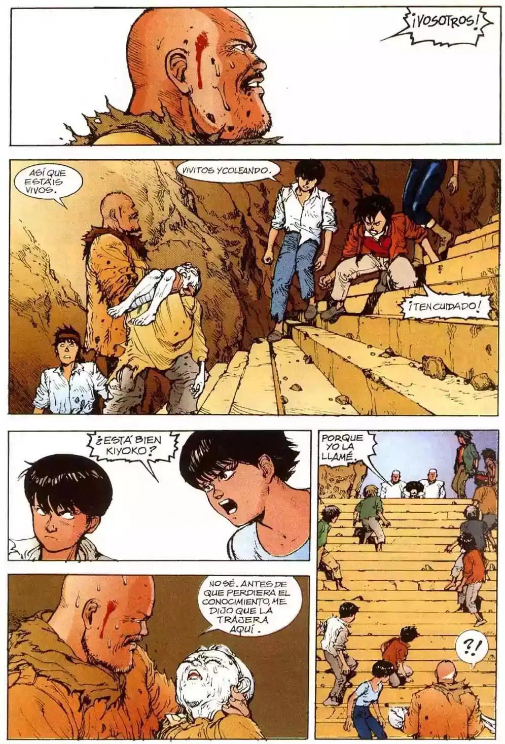 Akira capítulo 8, página 131
