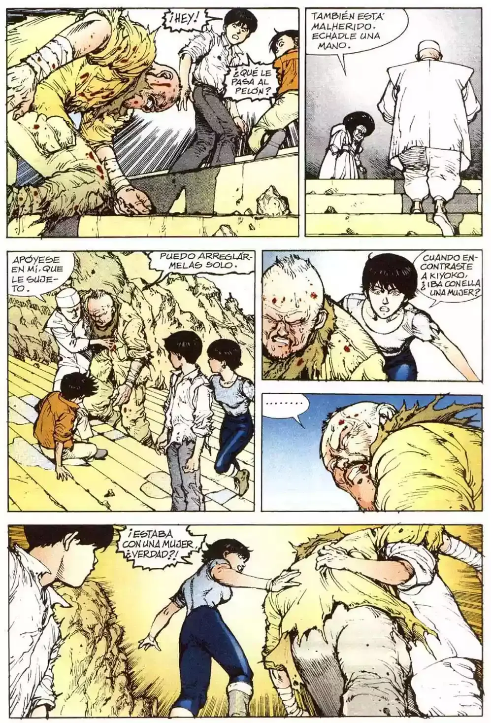Akira capítulo 8, página 133