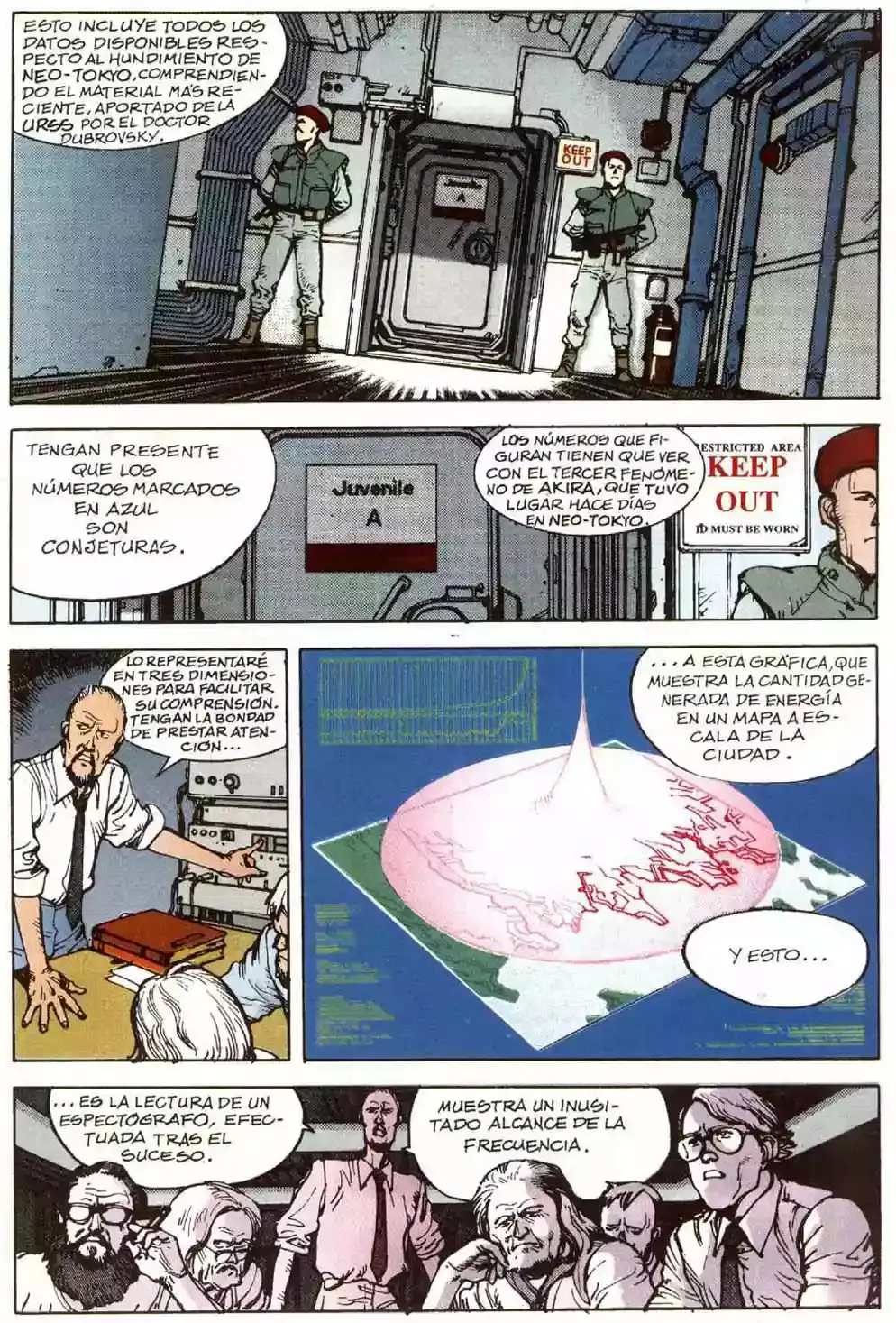 Akira capítulo 8, página 135
