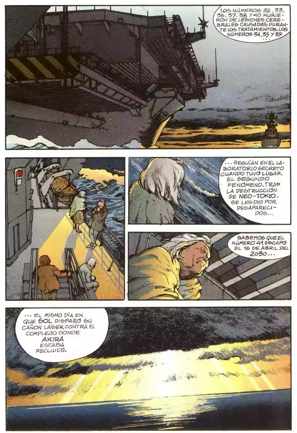 Akira capítulo 8, página 139