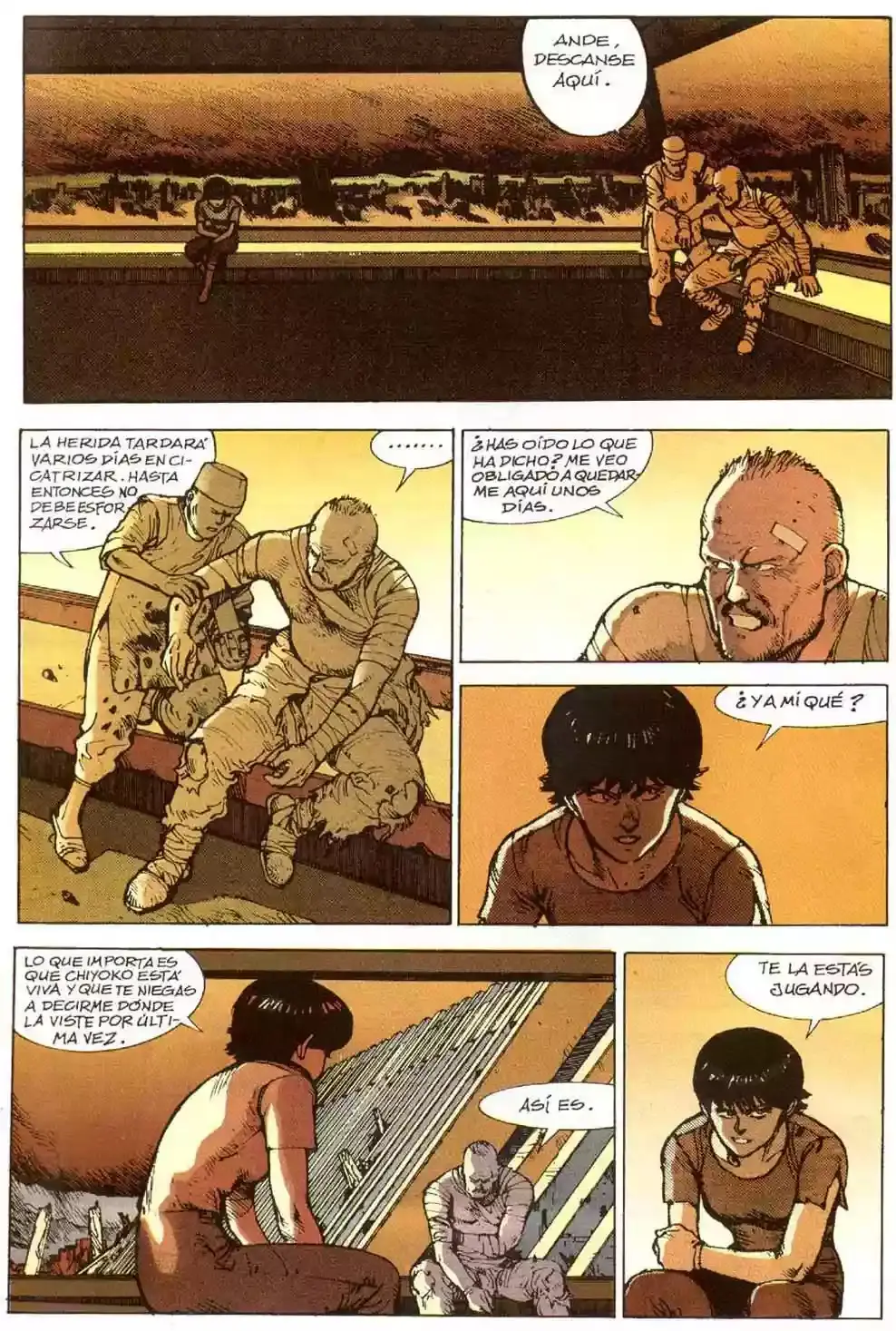 Akira capítulo 8, página 142