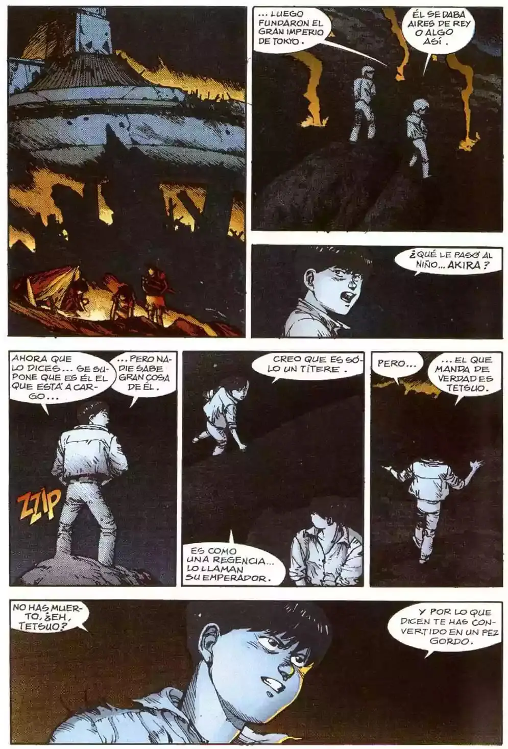 Akira capítulo 8, página 147