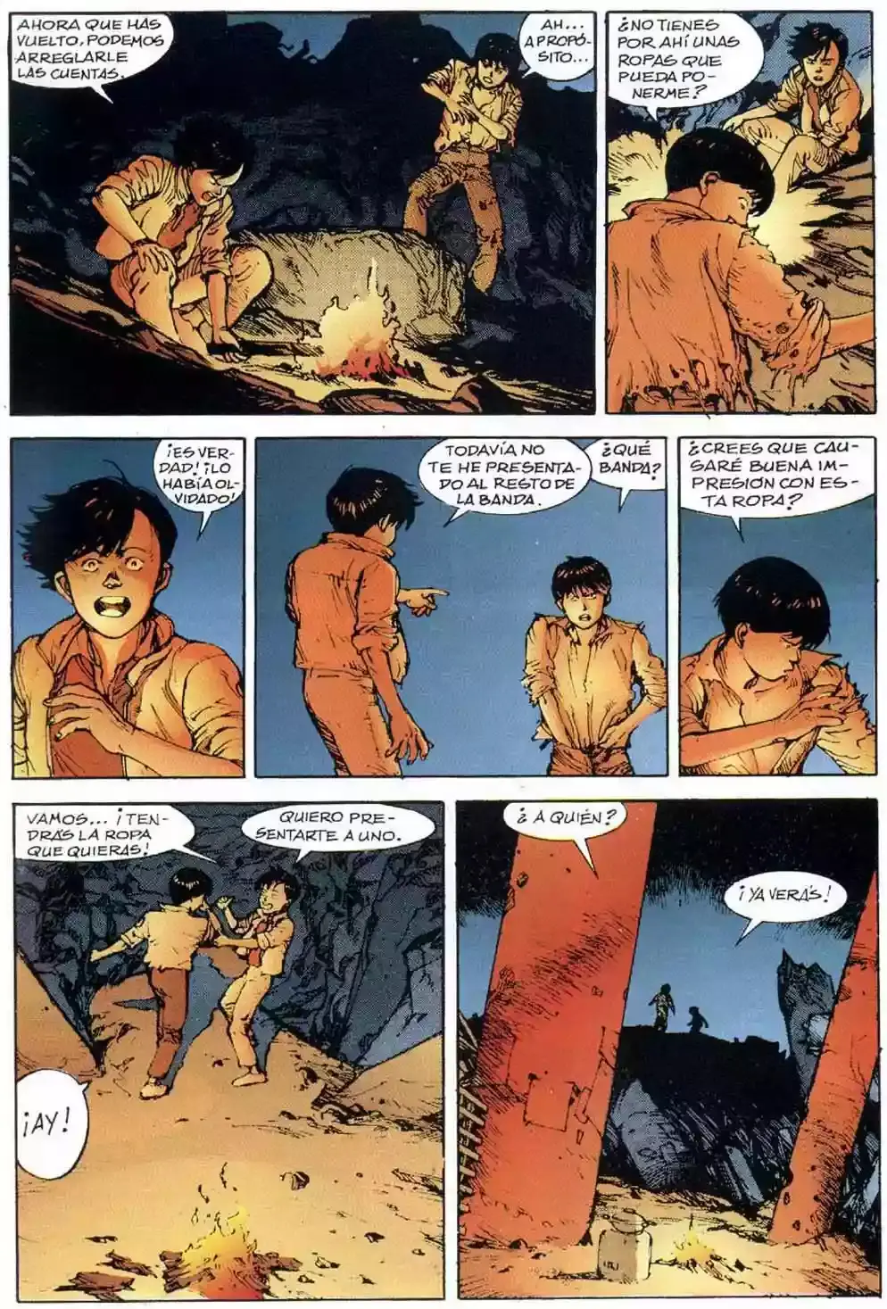 Akira capítulo 8, página 148