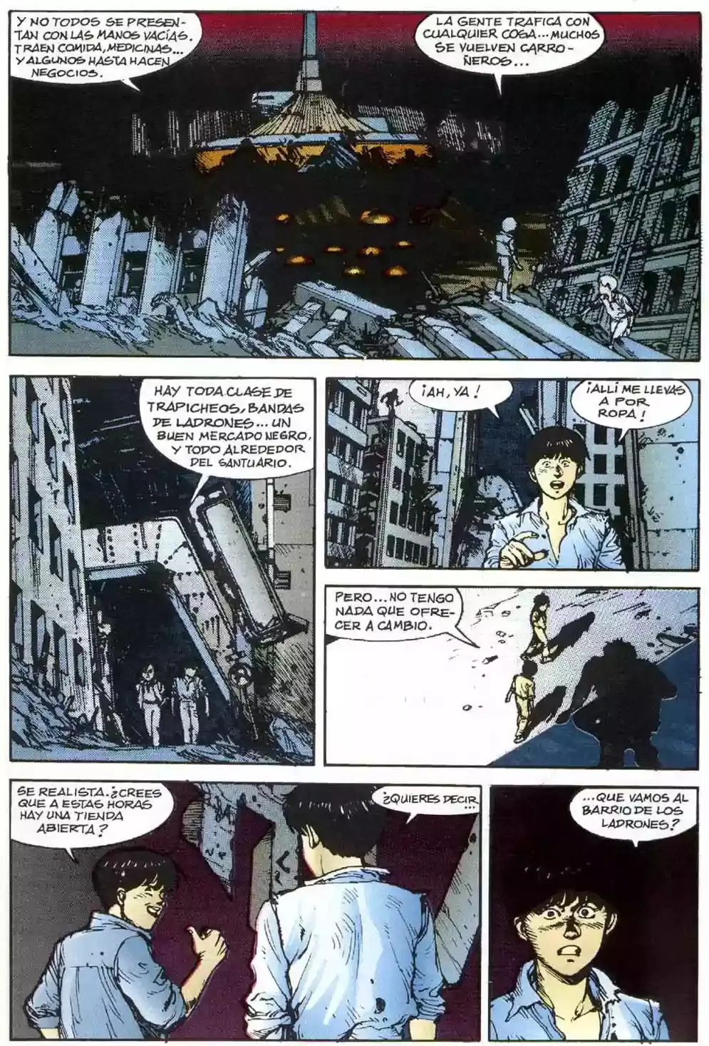 Akira capítulo 8, página 151