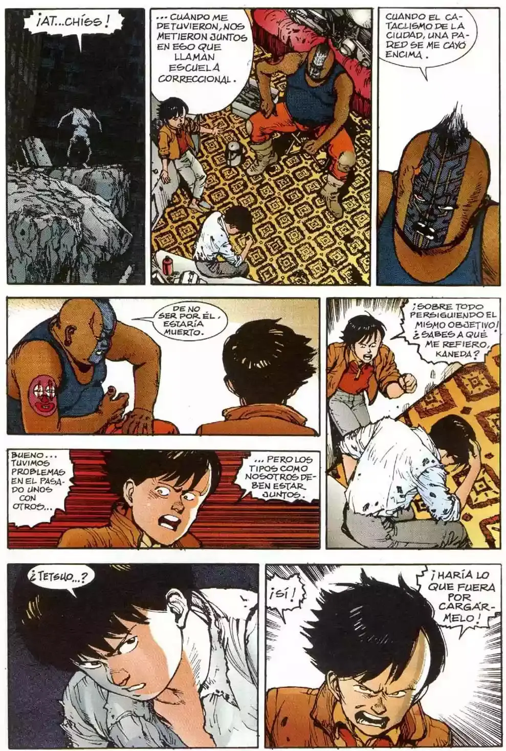 Akira capítulo 8, página 155