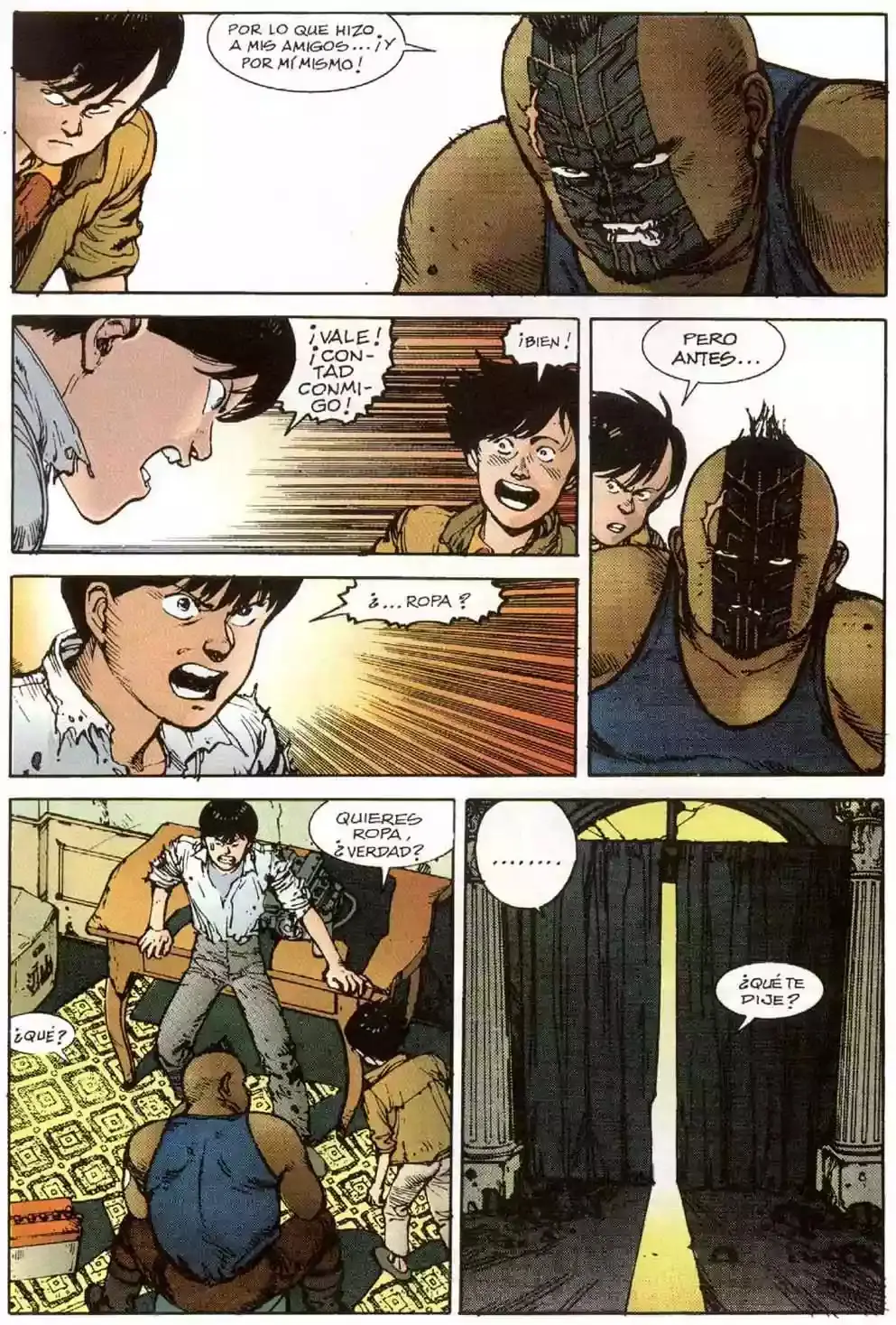 Akira capítulo 8, página 156