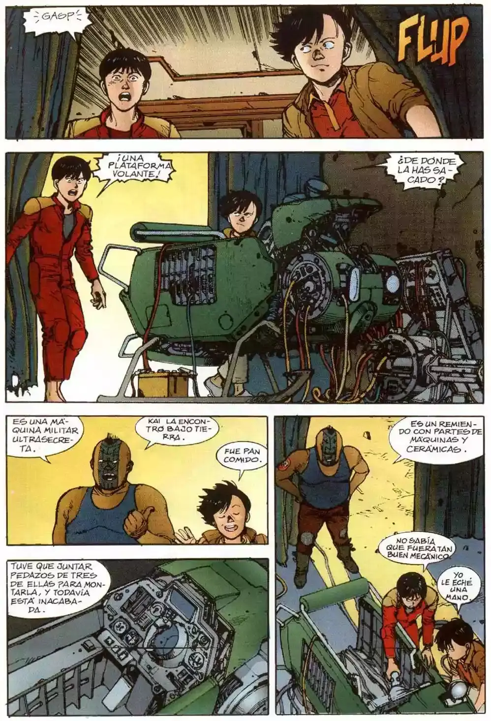 Akira capítulo 8, página 162