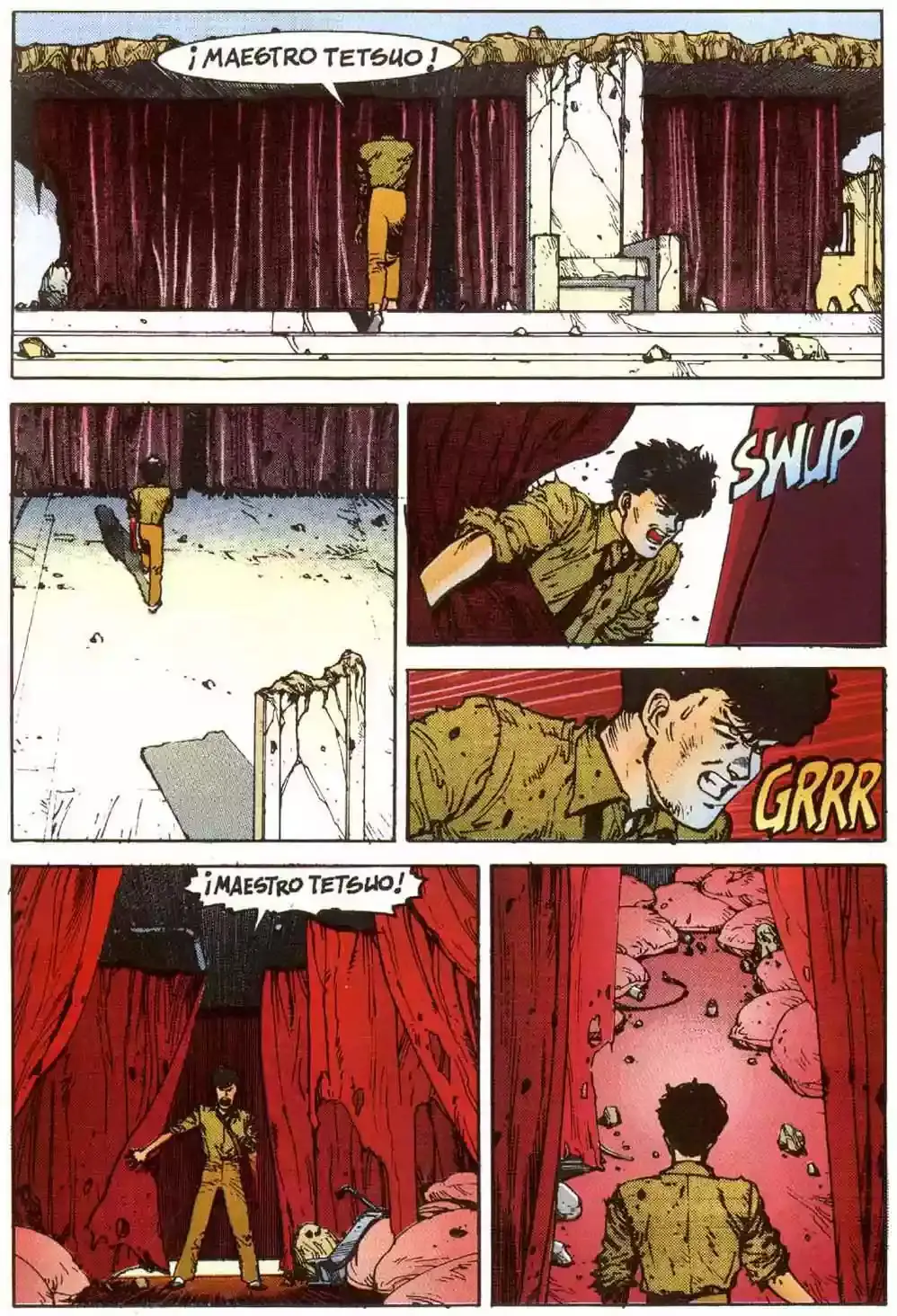 Akira capítulo 8, página 166