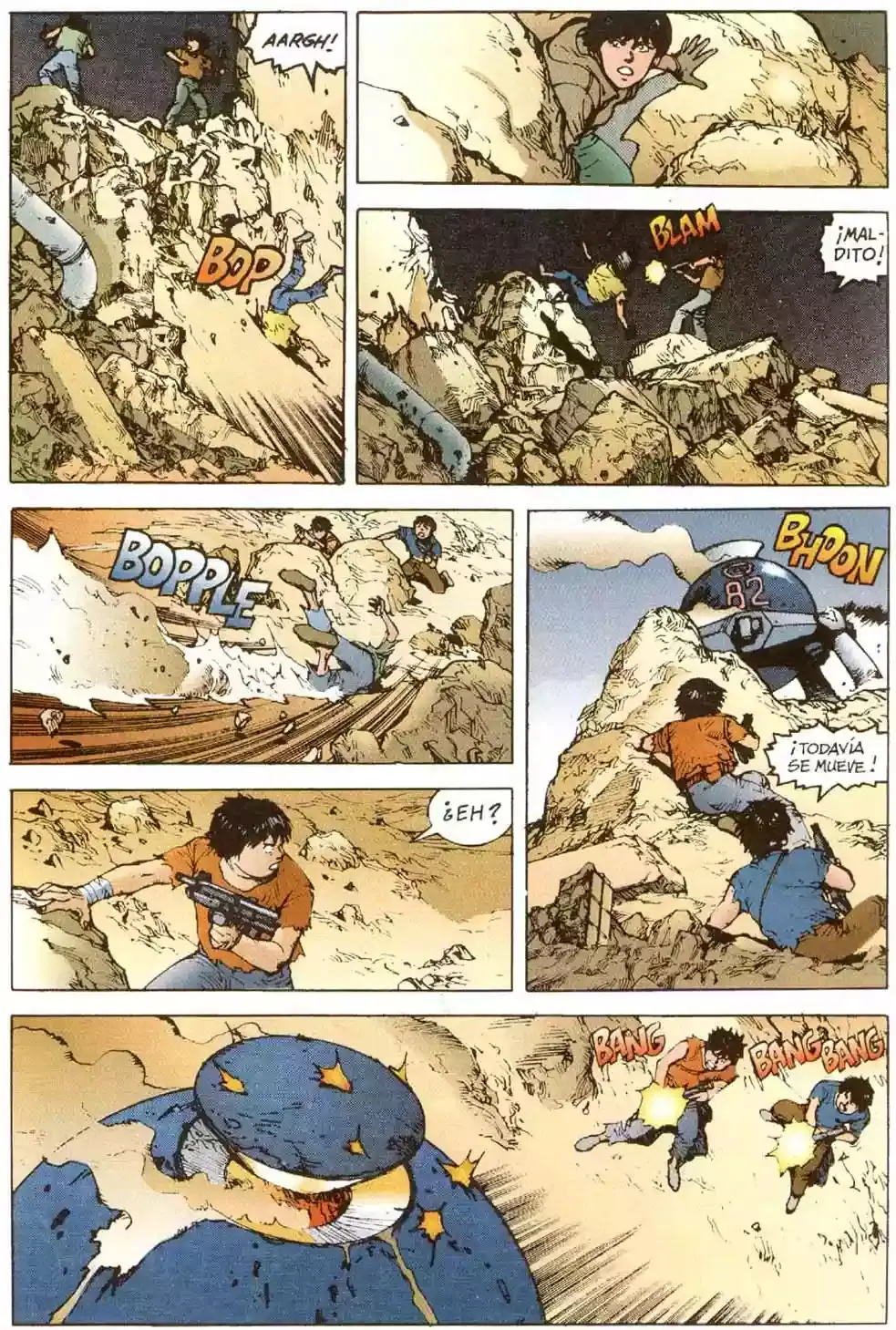 Akira capítulo 9, página 53