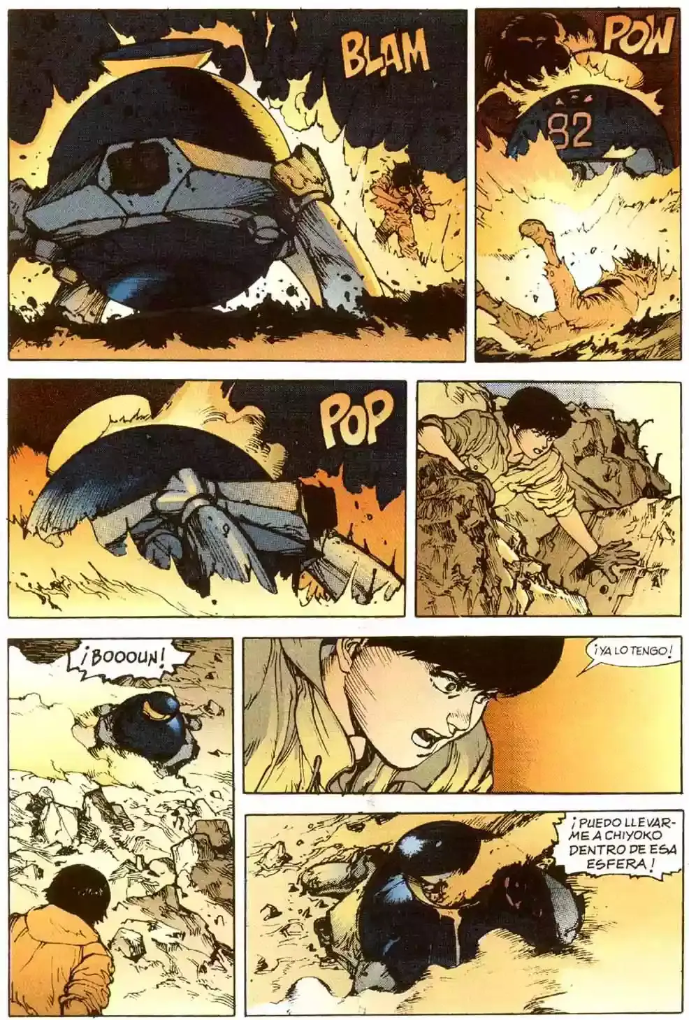 Akira capítulo 9, página 54