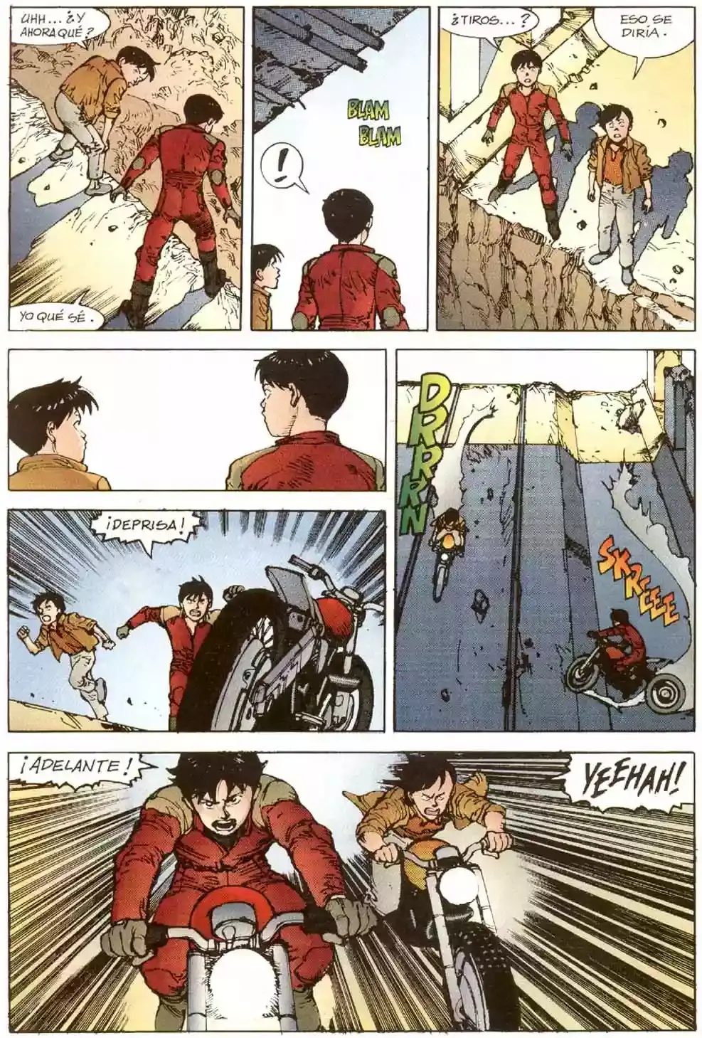 Akira capítulo 9, página 56