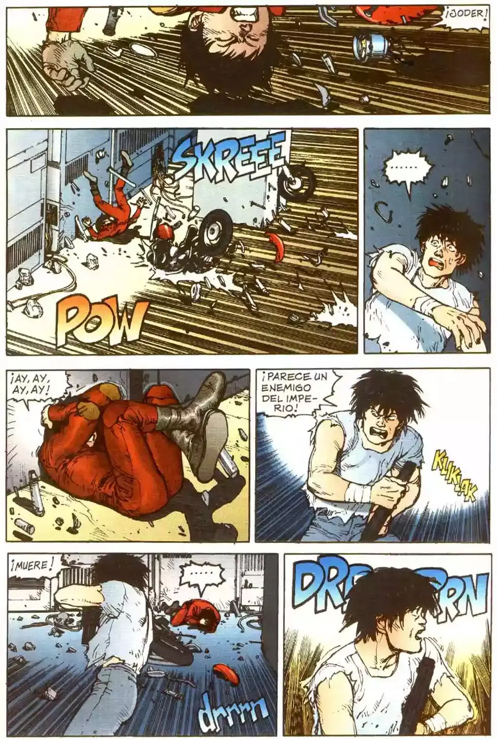 Akira capítulo 9, página 69