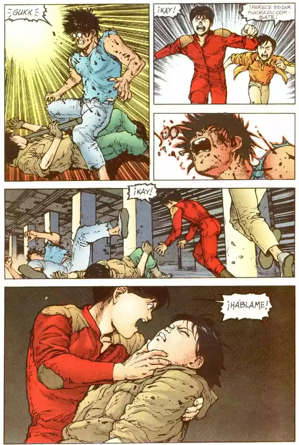 Akira capítulo 9, página 75