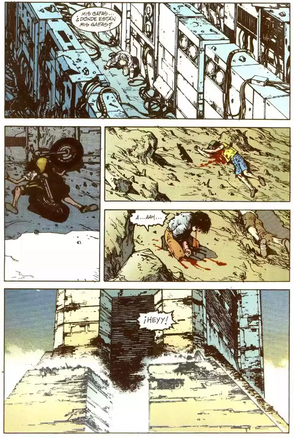 Akira capítulo 9, página 77