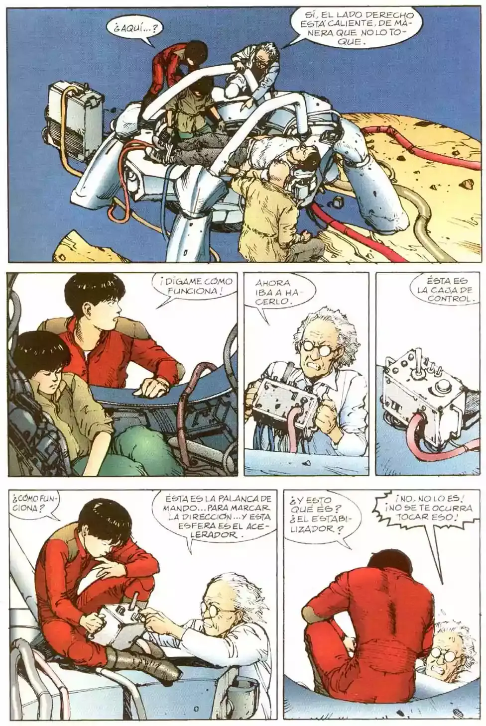 Akira capítulo 9, página 91
