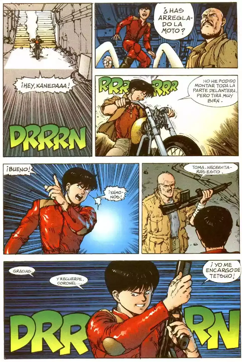 Akira capítulo 9, página 92