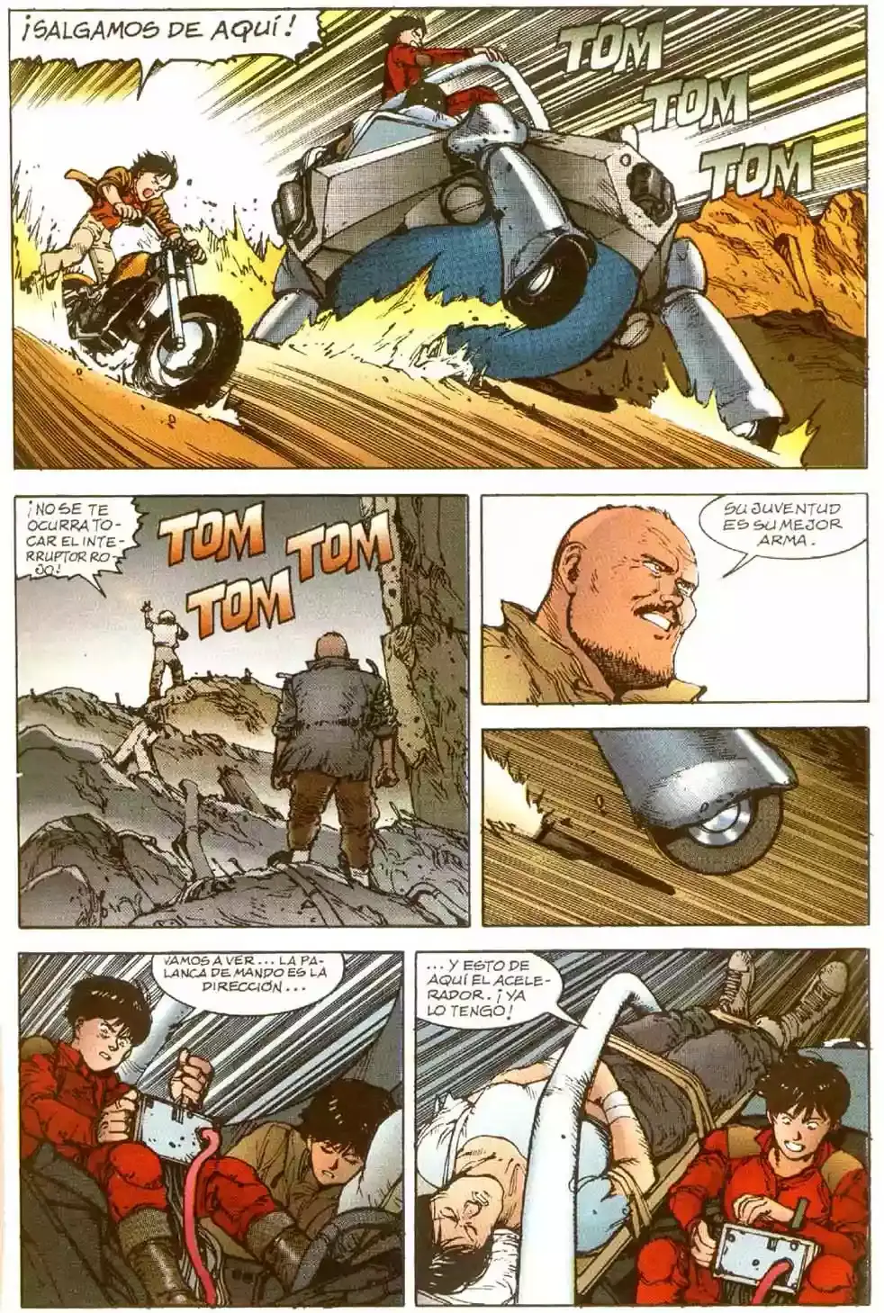 Akira capítulo 9, página 93