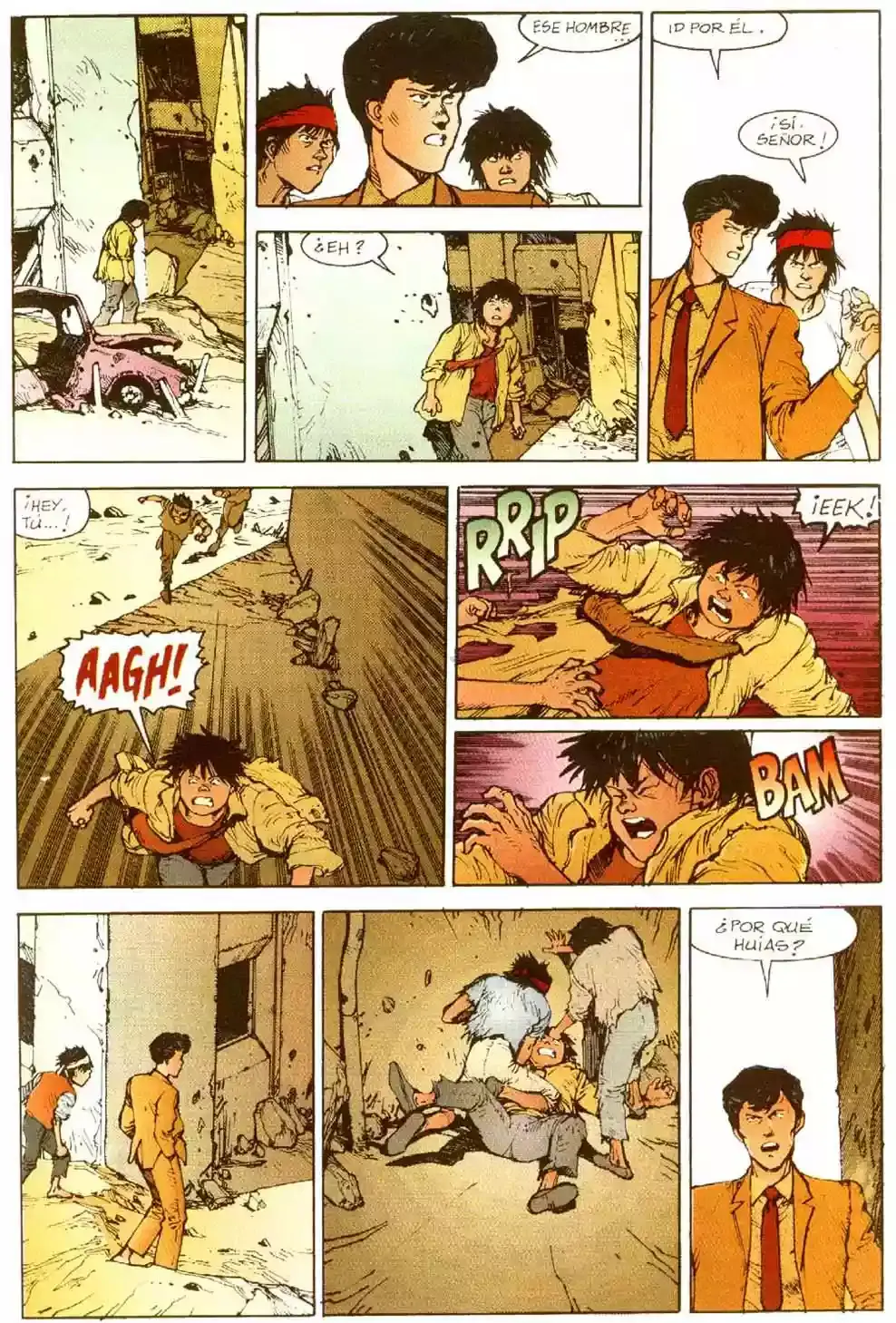 Akira capítulo 9, página 97