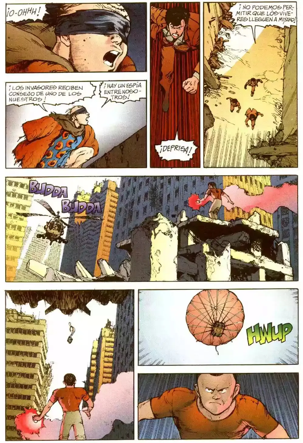 Akira capítulo 9, página 100
