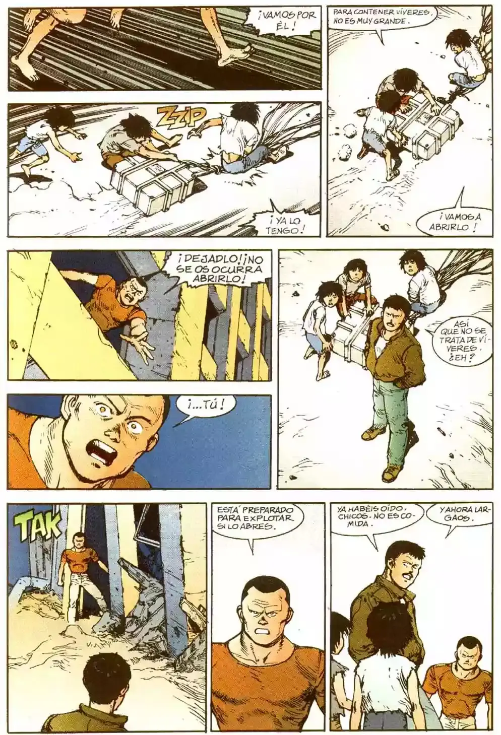 Akira capítulo 9, página 102